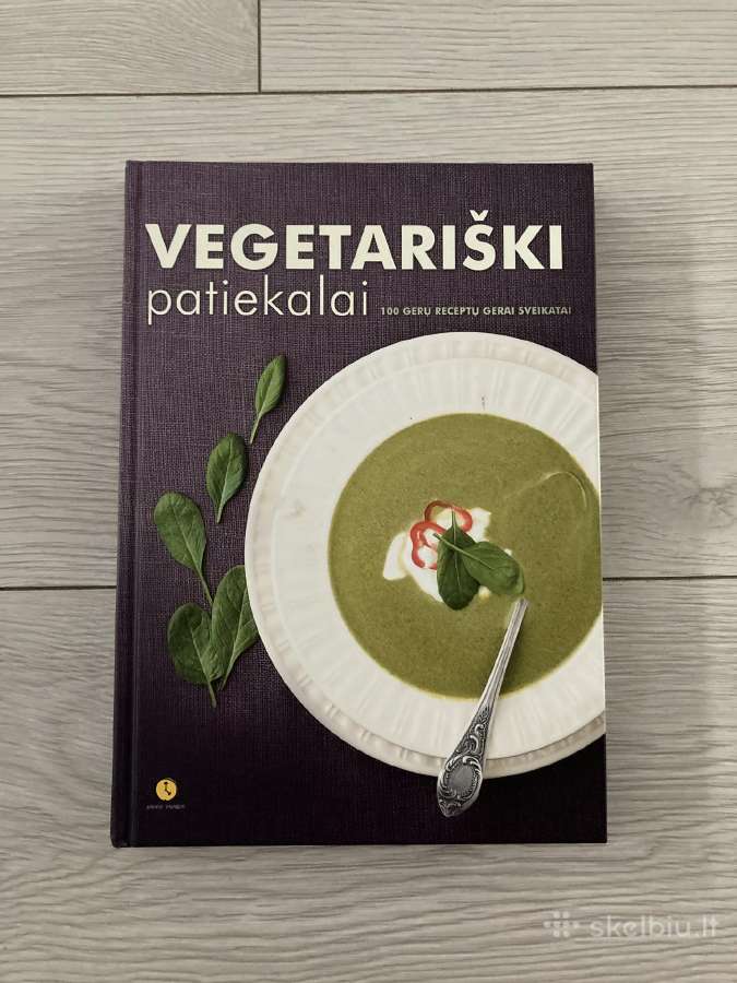 Receptų knyga Vegetariški patiekalai