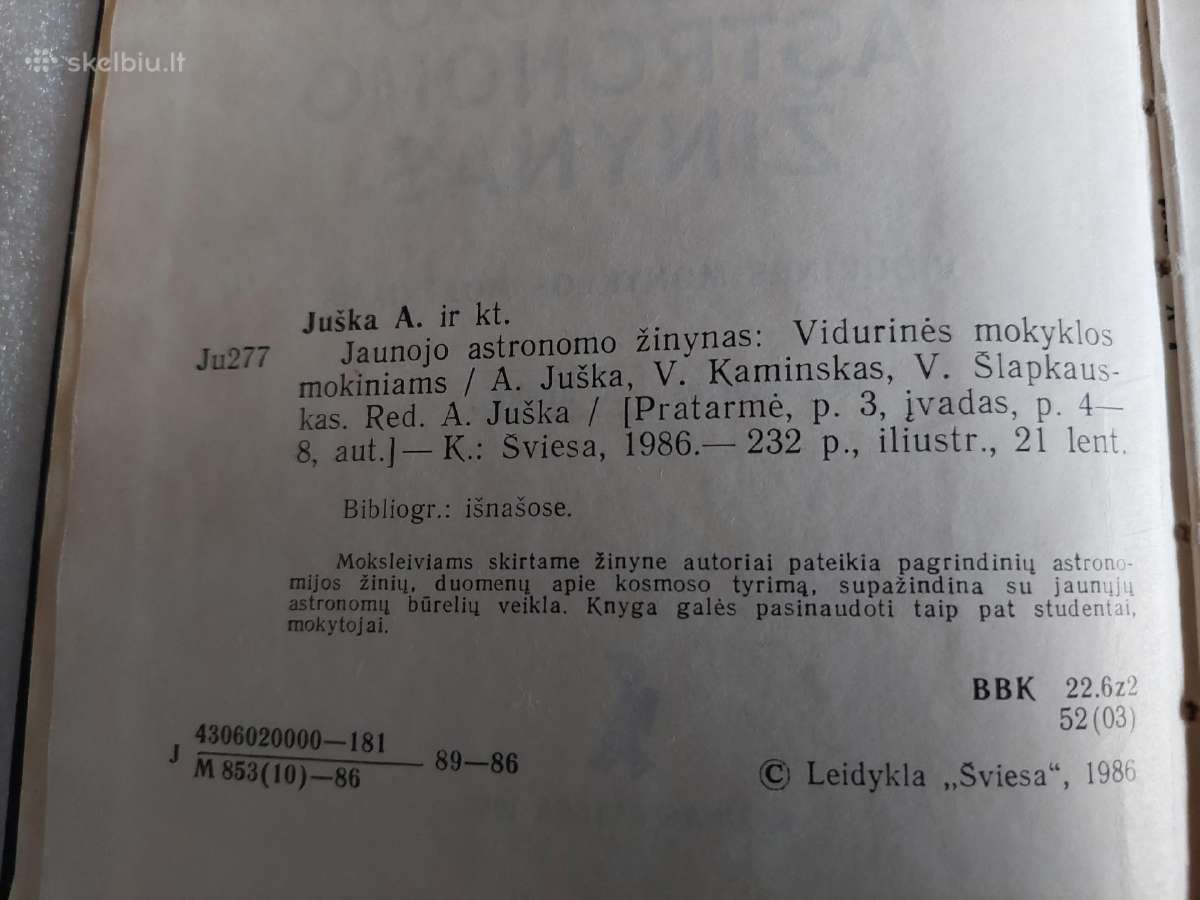 Jaunojo astronomo žinynas - nuotraukos Nr. 3
