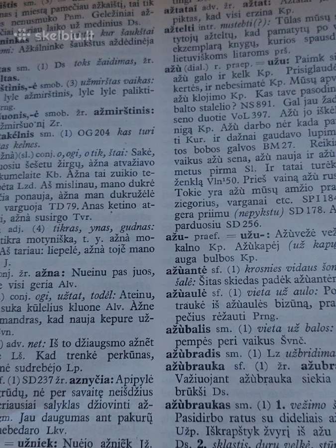 Senovinis Lietuviu kalbos zodynas 1941 metu - nuotraukos Nr. 5