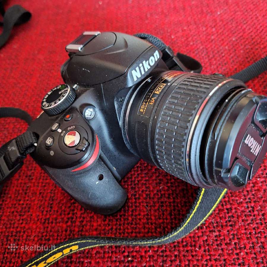 Fotoaparatas Nikon Dx Vr - nuotraukos Nr. 3