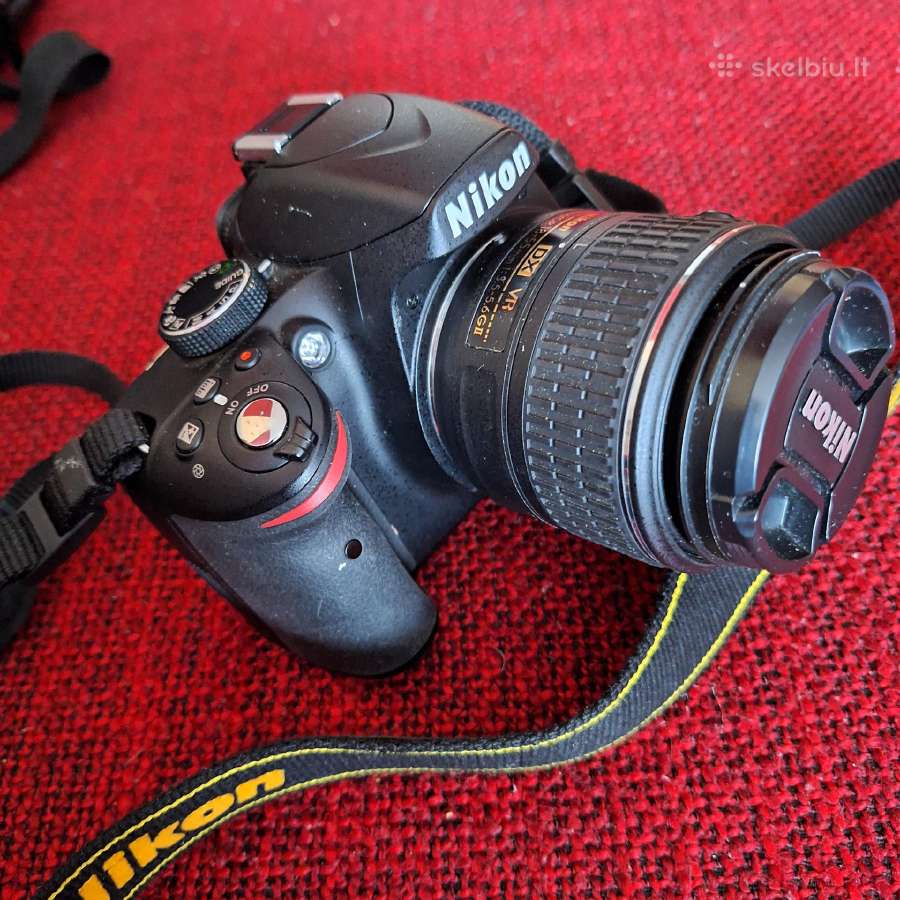 Fotoaparatas Nikon Dx Vr - nuotraukos Nr. 4