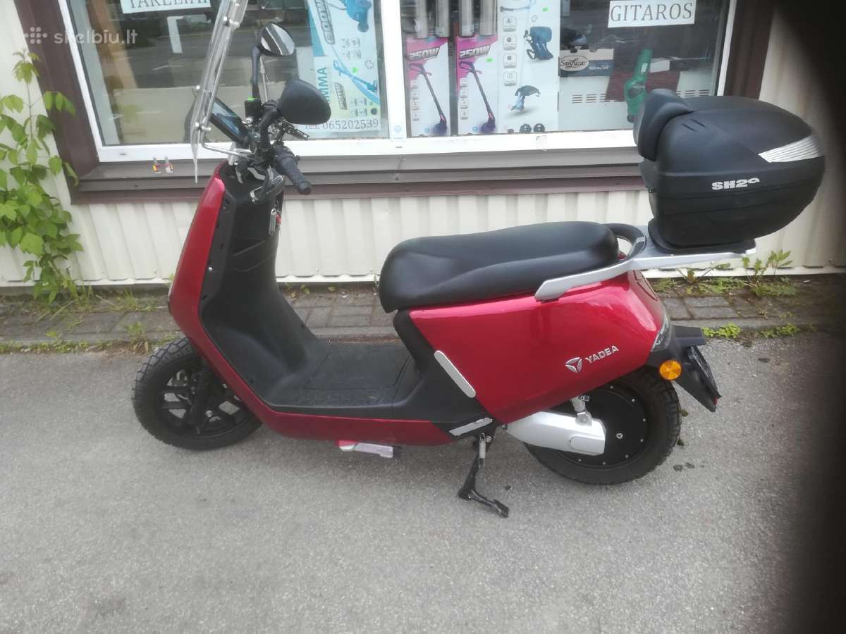 Naujas elektrinis skuteris Tromox Mino 60v 31a - nuotraukos Nr. 12