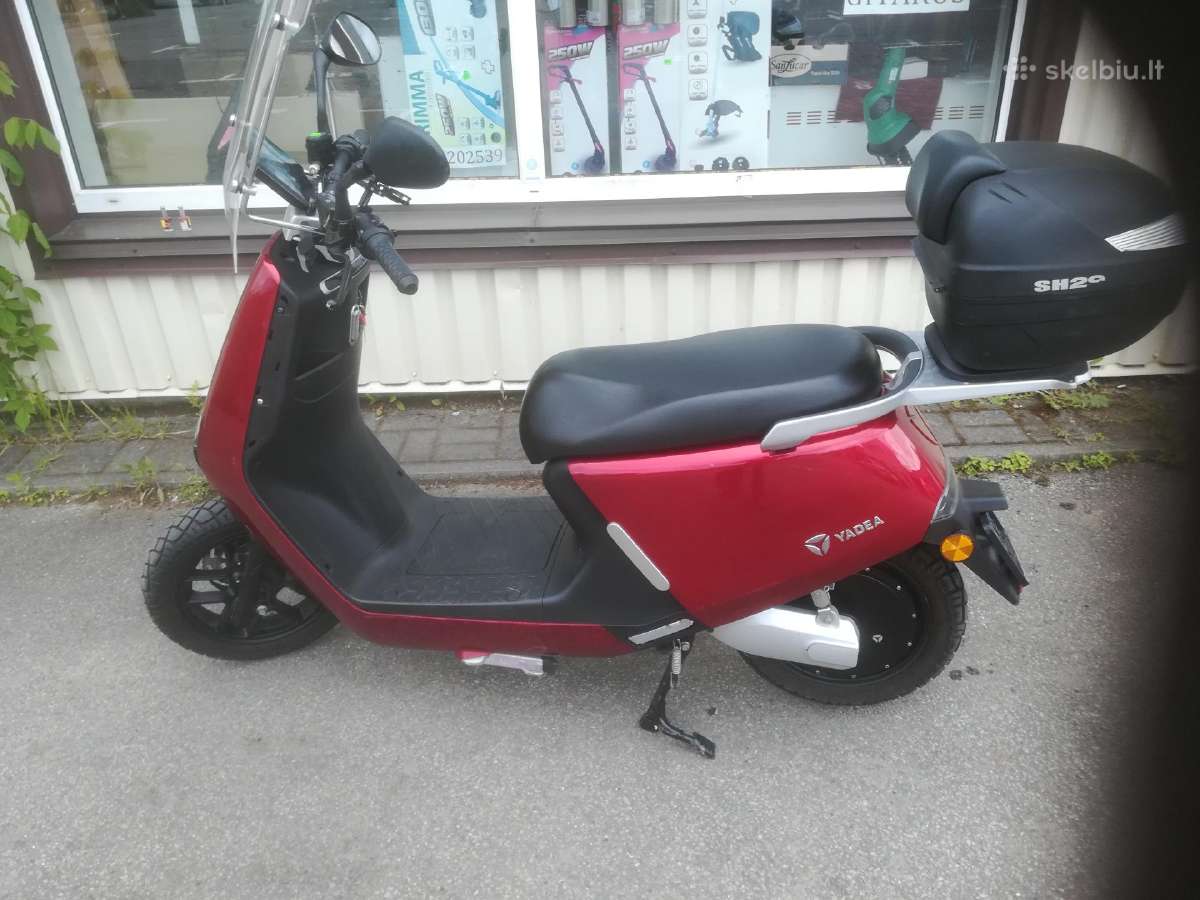 Naujas elektrinis skuteris Tromox Mino 60v 31a - nuotraukos Nr. 15