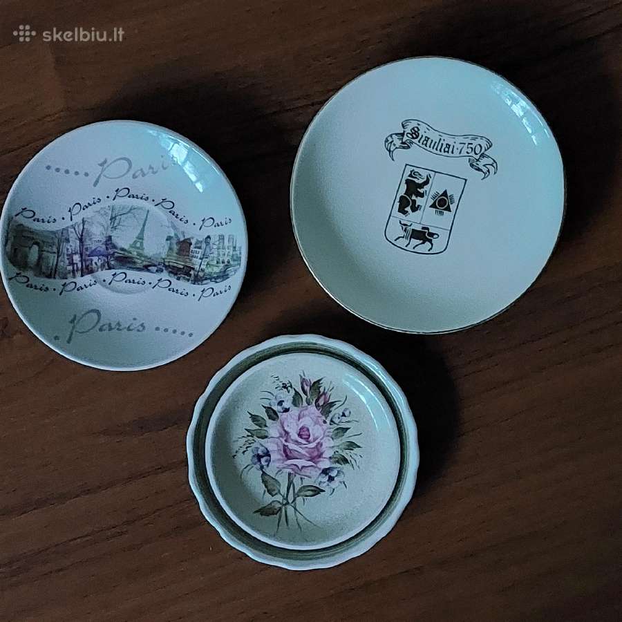 Mažos kolekcinės lėkštutės ir kitos - nuotraukos Nr. 34