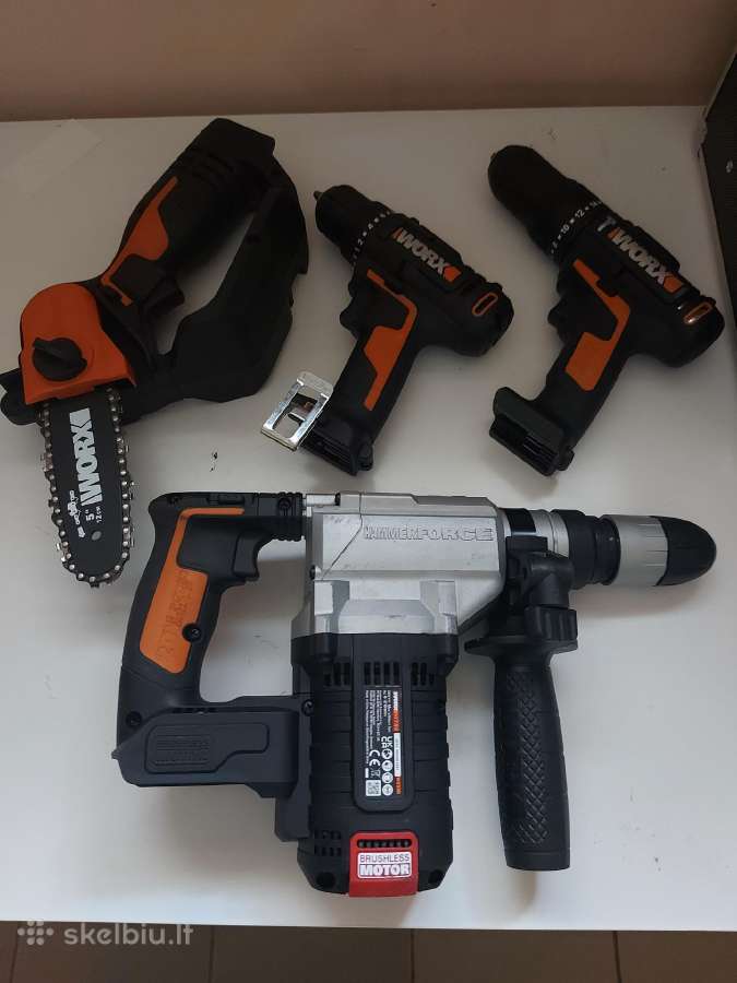 Worx 20v baterija - nuotraukos Nr. 5
