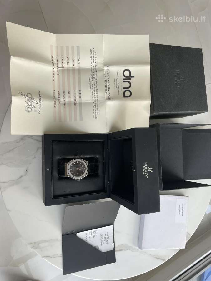 Hublot Classic fusion racing grey pilnas komplekta - nuotraukos Nr. 2