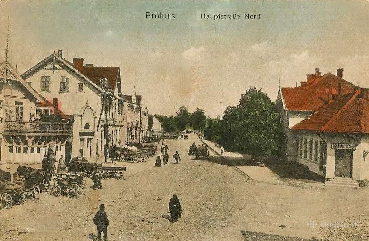Prekule Atvirukas Memel Klaipeda