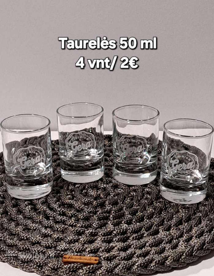 Įvairios taurės, taurelės ir kt. - nuotraukos Nr. 4