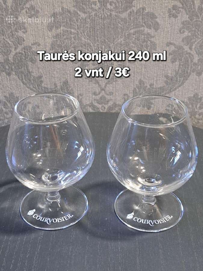 Įvairios taurės, taurelės ir kt. - nuotraukos Nr. 2