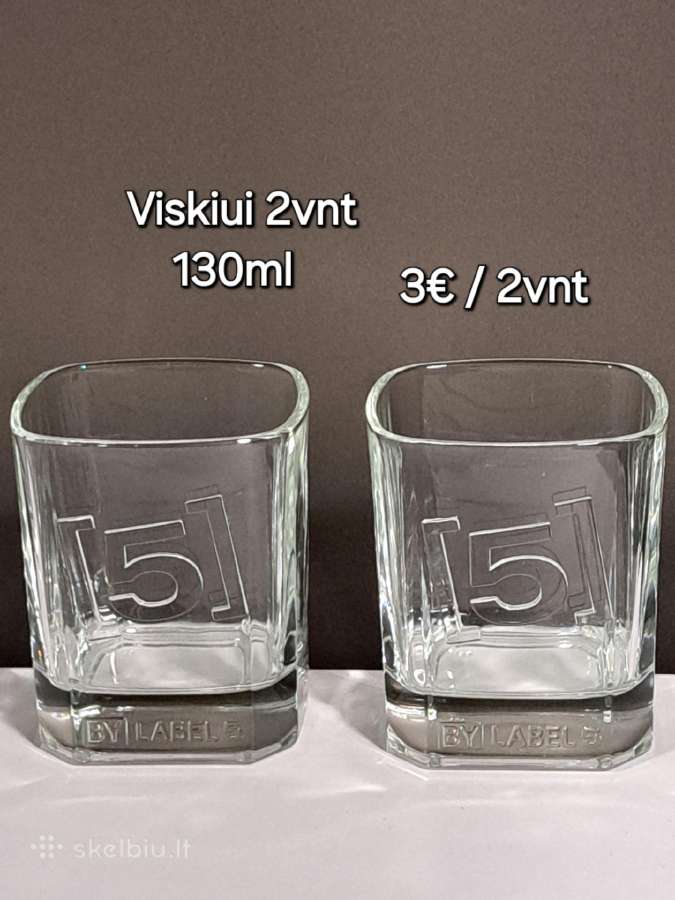 Įvairios taurės, taurelės ir kt. - nuotraukos Nr. 7