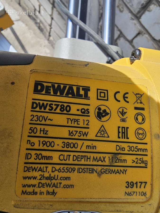 Dewalt stakles - nuotraukos Nr. 6