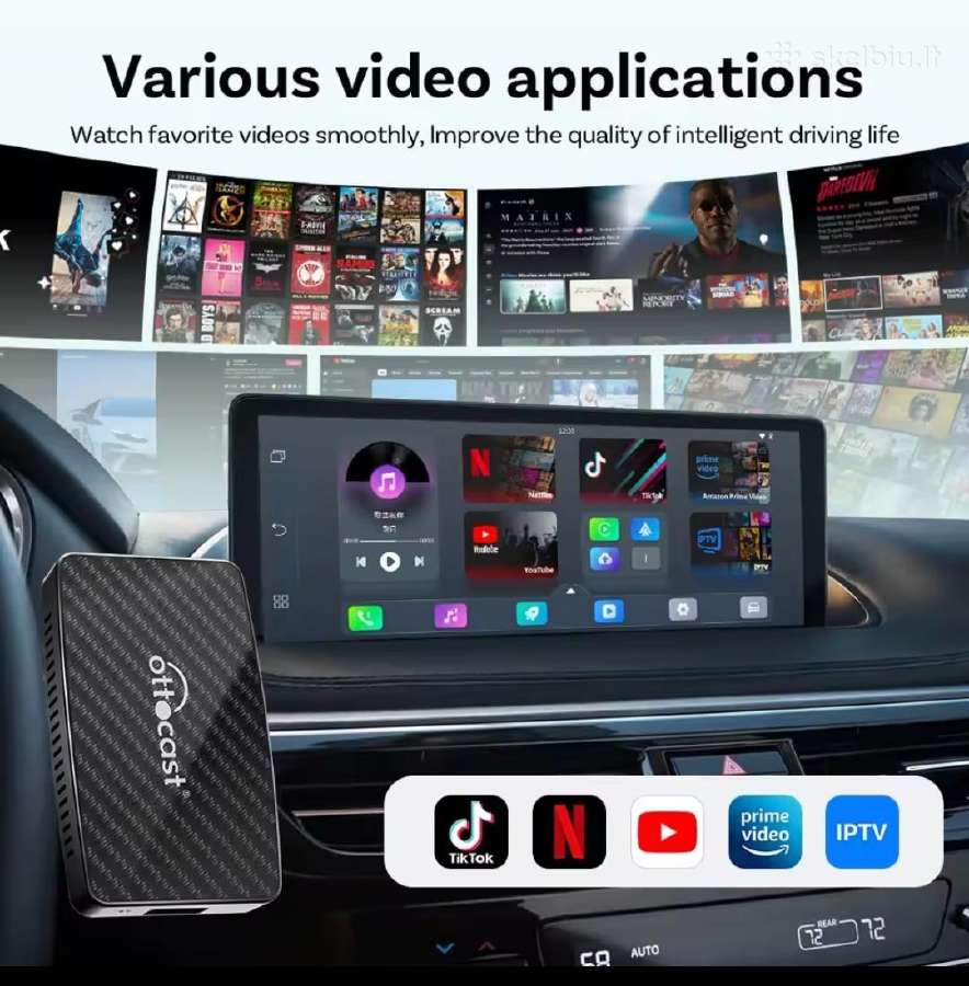 Ottocast Android auto/ Carplay adapteriai