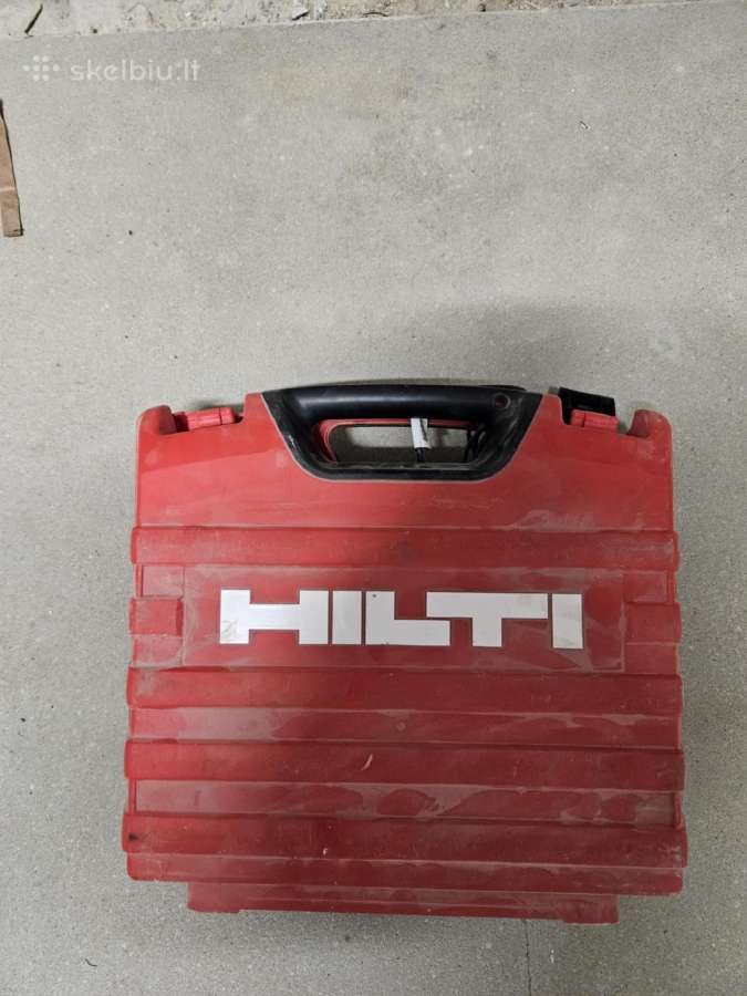Hilti Suktukas + 2 Baterijos Ir Pakrovejas - nuotraukos Nr. 3