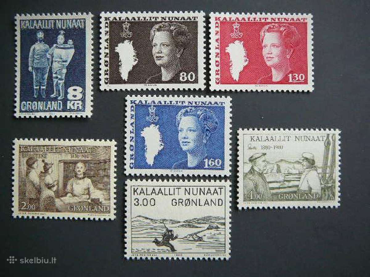 Karaliene Laivai Grenlandija 1980 is119