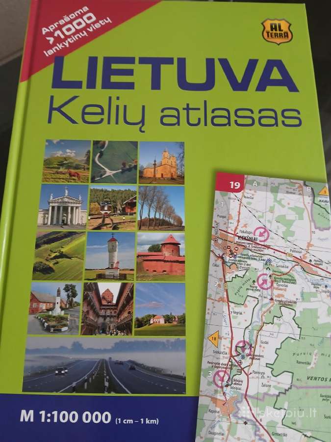 Lietuva - Kelių Atlasas 2012