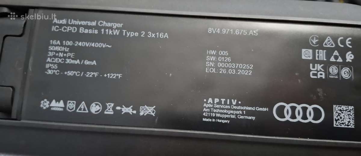 Orginalus audi e tron pakrovejas - nuotraukos Nr. 2