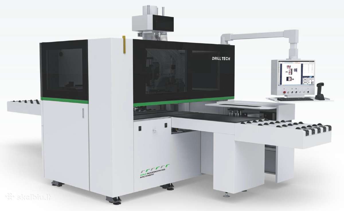 6-pusių CNC gręžimo centras Hold 611