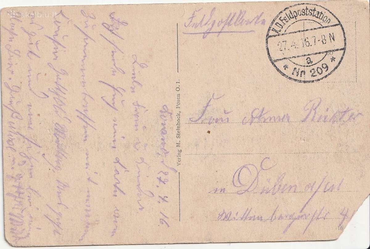 Lietuva ; Memel Klaipeda Kowno atvirukai - nuotraukos Nr. 5