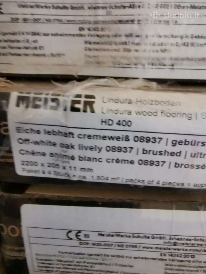 Natūralaus ąžuolo parketlentės