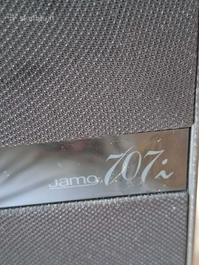 Jamo707i garso kolonėles+stiprintuvas,CD,kasetinis - nuotraukos Nr. 5