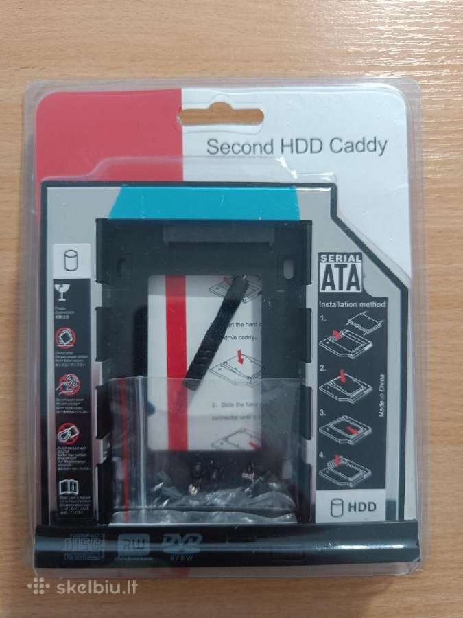 Dvd rom + HDD adapteris laptopui