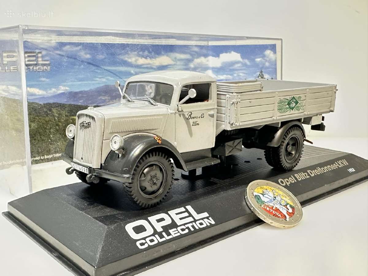 Opel Blitz Dreitonner Lkw 1952 pilka 1:43 Eaglemos