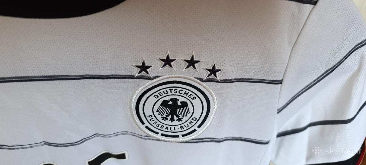 Adidas Vokietijos Muller marškinėliai 9-10 metų - nuotraukos Nr. 4