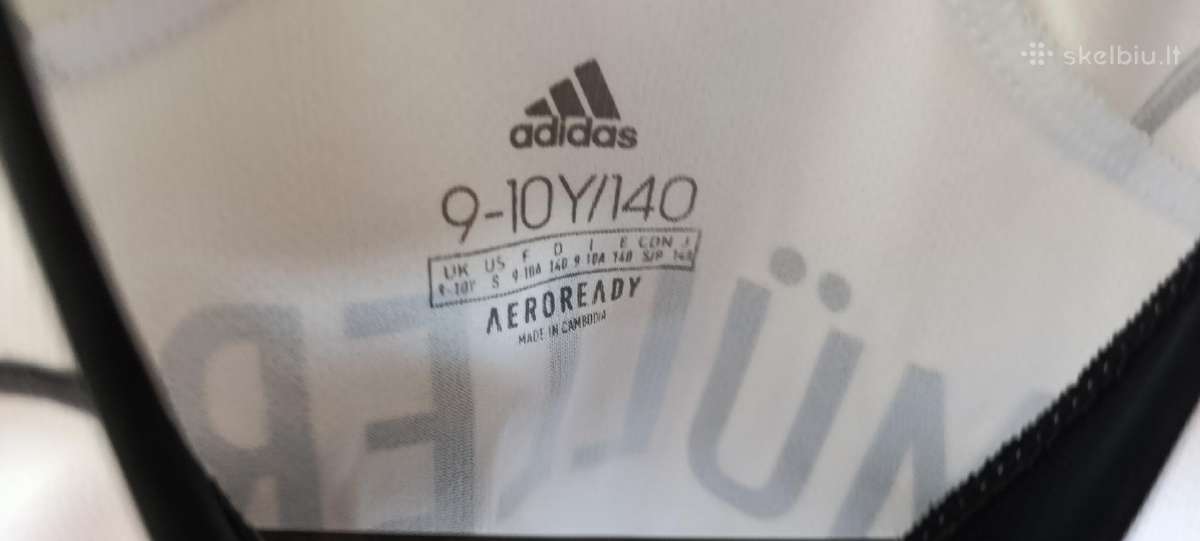 Adidas Vokietijos Muller marškinėliai 9-10 metų - nuotraukos Nr. 11