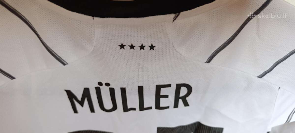 Adidas Vokietijos Muller marškinėliai 9-10 metų - nuotraukos Nr. 12