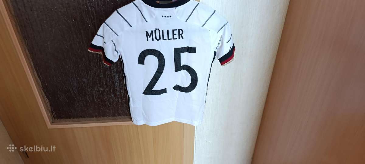 Adidas Vokietijos Muller marškinėliai 9-10 metų - nuotraukos Nr. 14