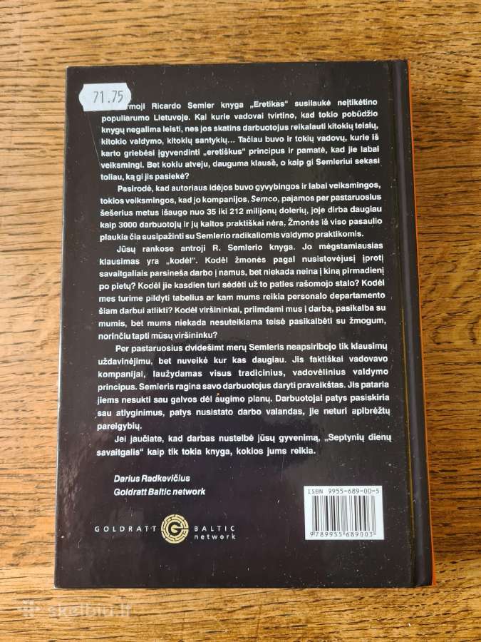 7d. savaitgalis.kaip pakeisti įprastinį darbo būdą - nuotraukos Nr. 2