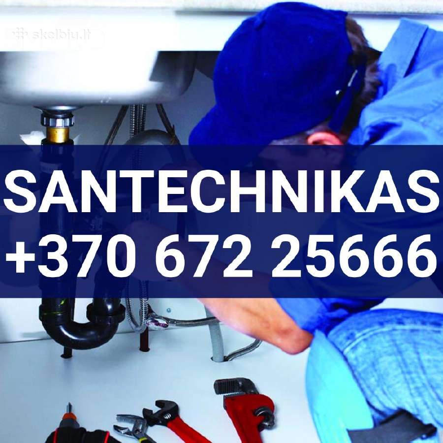 Santechniko paslaugos Šiauliai. Santechnikas