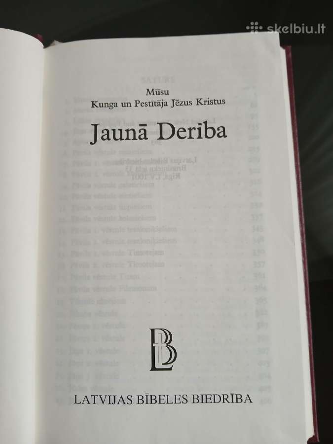 Latviškas Naujasis Testamentas ir Psalmai 1993
