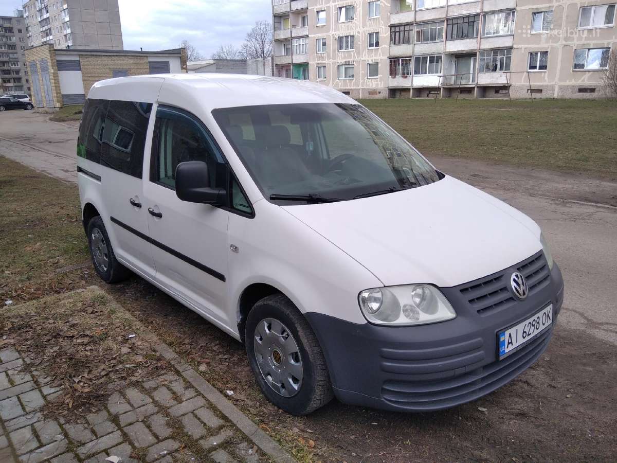 VW Caddy 1.9 Tdi на українській реєстрації - nuotraukos Nr. 3