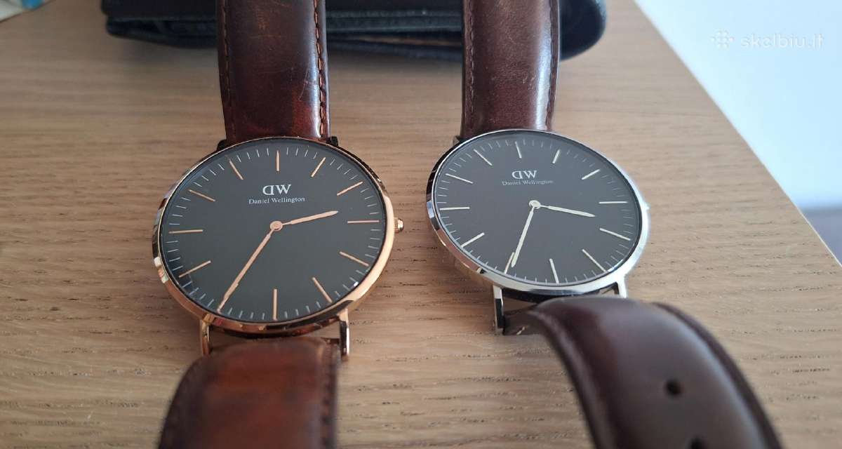 Daniel Wellington kvarcinis laikrodis 2 vnt