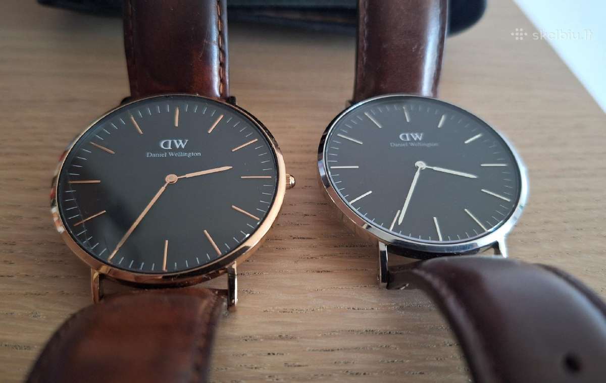 Daniel Wellington kvarcinis laikrodis 2 vnt - nuotraukos Nr. 5