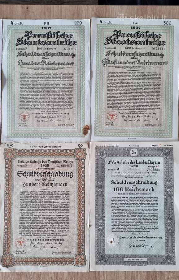 3 reicho obligacijos - nuotraukos Nr. 4