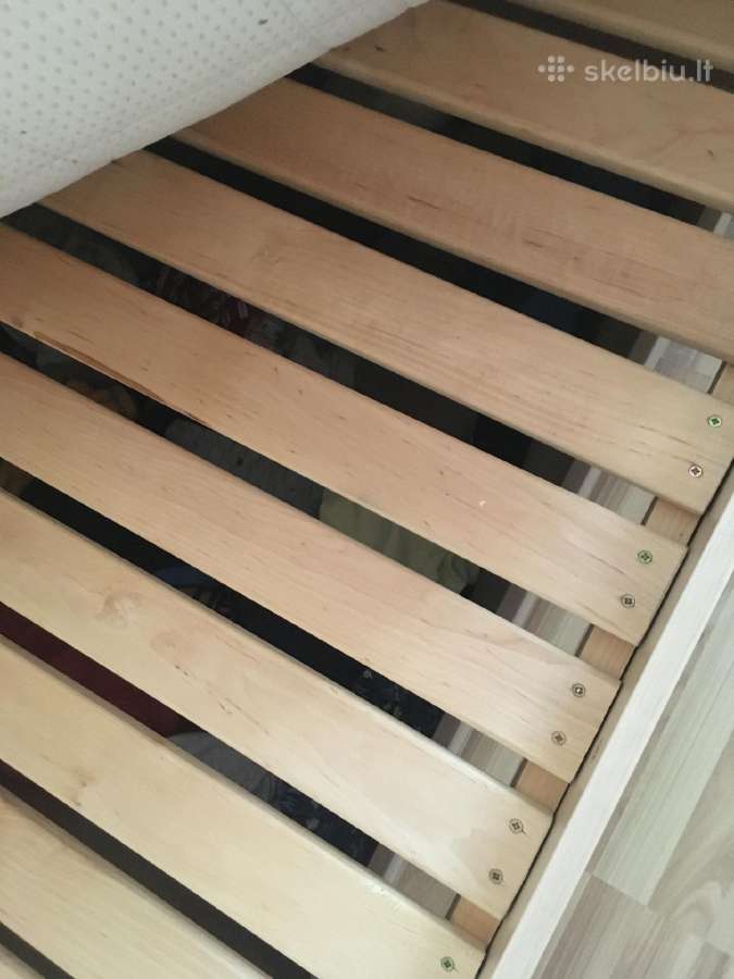 Dvigulė lova 160x200 su stalčiais, čiužinys Lonas - nuotraukos Nr. 11