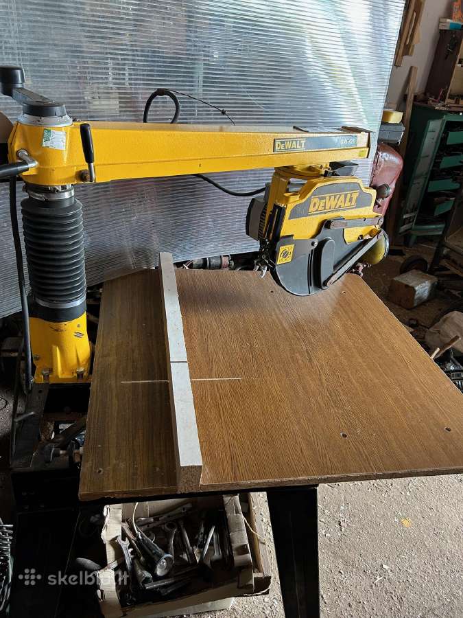 Medžio apdirbimo staklės Dewalt Dw721 - nuotraukos Nr. 2
