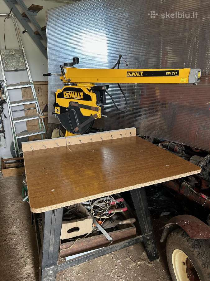 Medžio apdirbimo staklės Dewalt Dw721 - nuotraukos Nr. 3