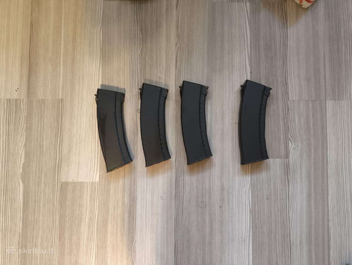 Cyma Dboys Ak47 ir Ak74 dėtuvės ir speedloader'iai - nuotraukos Nr. 2