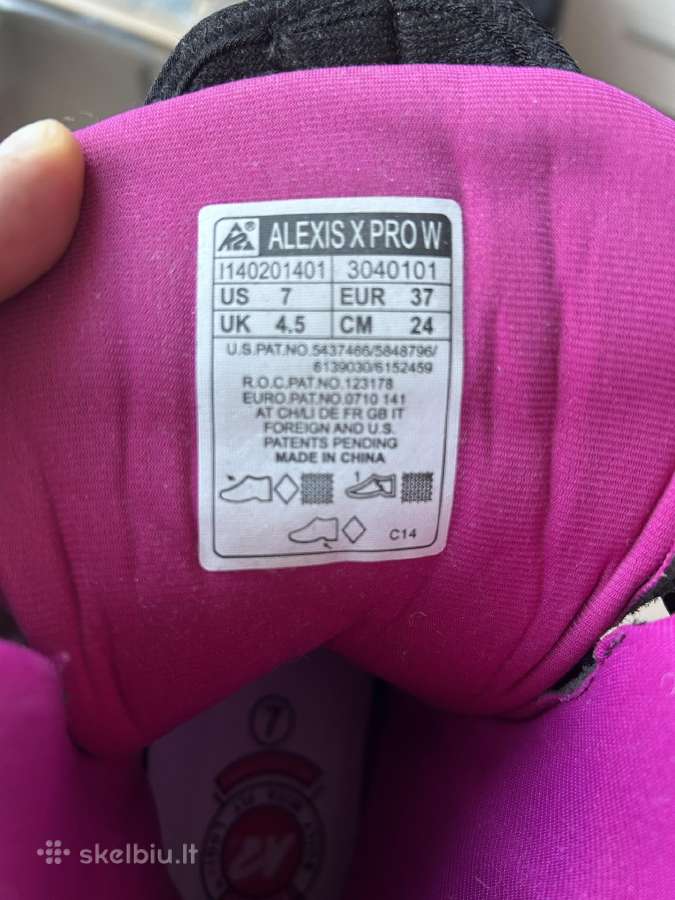Mažai naudoti K2 riedučiai Alexis X Pro - nuotraukos Nr. 6