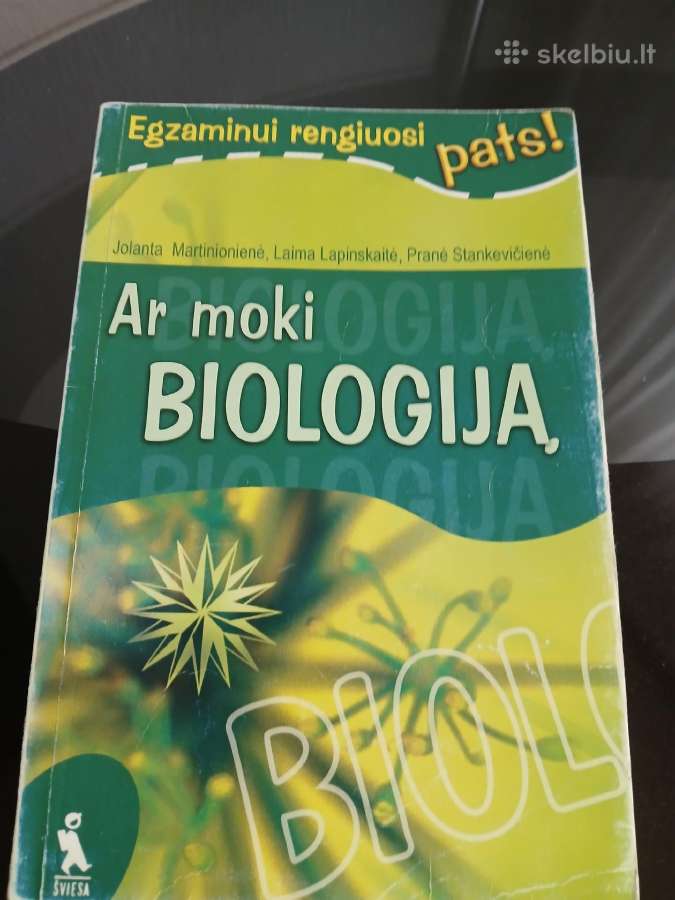 Ar Moki Biologiją - Egzaminui Rengiuosi Pats 2008