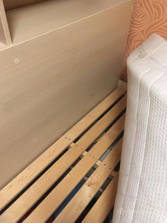 Dvigulė lova 160x200 su stalčiais, čiužinys Lonas - nuotraukos Nr. 20