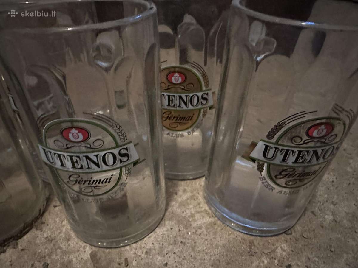 Utenos gerimai alaus bokalai - nuotraukos Nr. 2