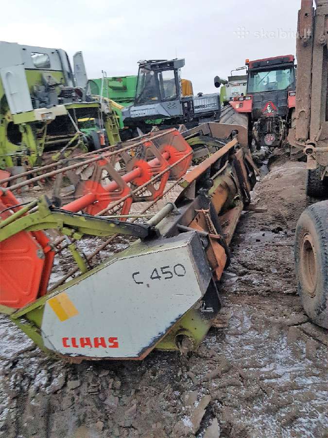 Kombainas Claas Lexion 410 Ardomas Dalimis - nuotraukos Nr. 4