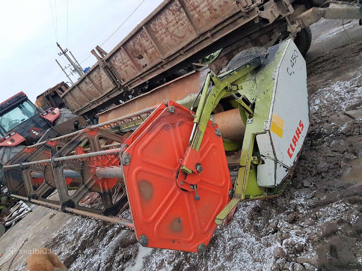 Kombainas Claas Lexion 410 Ardomas Dalimis - nuotraukos Nr. 5