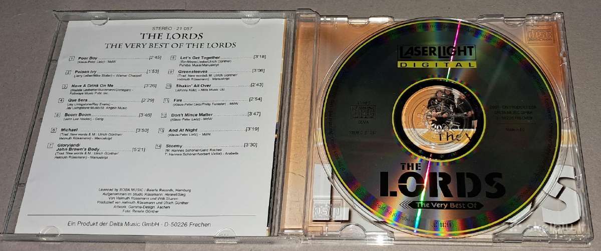 The Lords – The Very Best Of The Lords (Audio CD) - nuotraukos Nr. 4