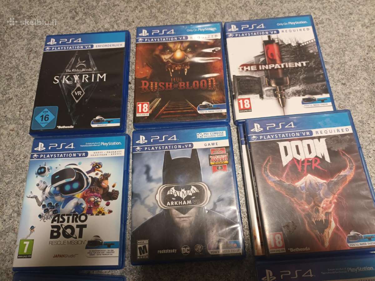 Playstation 4 Vr, žaidimai, lazdos, Vr gun 07.21