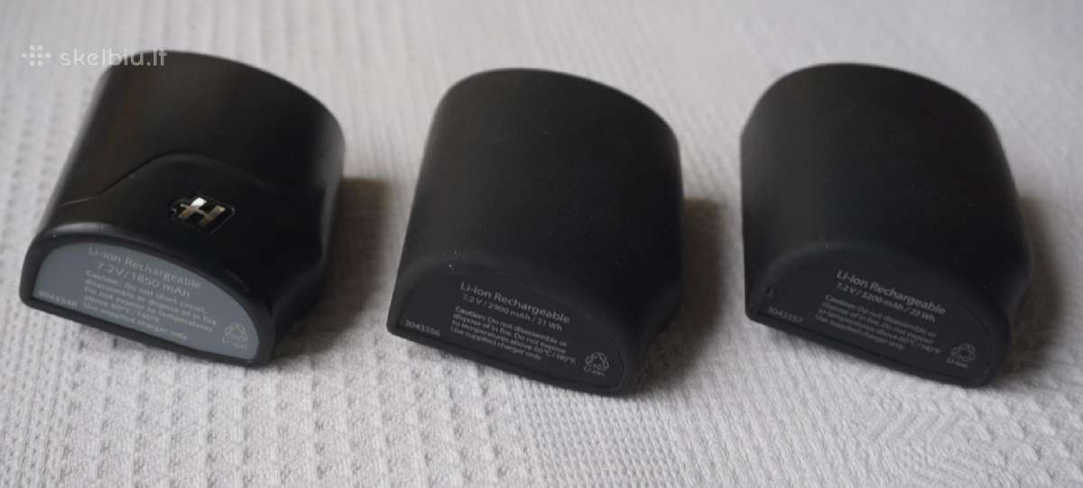 Hasselblad H serijos baterijos laikikliai 3 vnt.